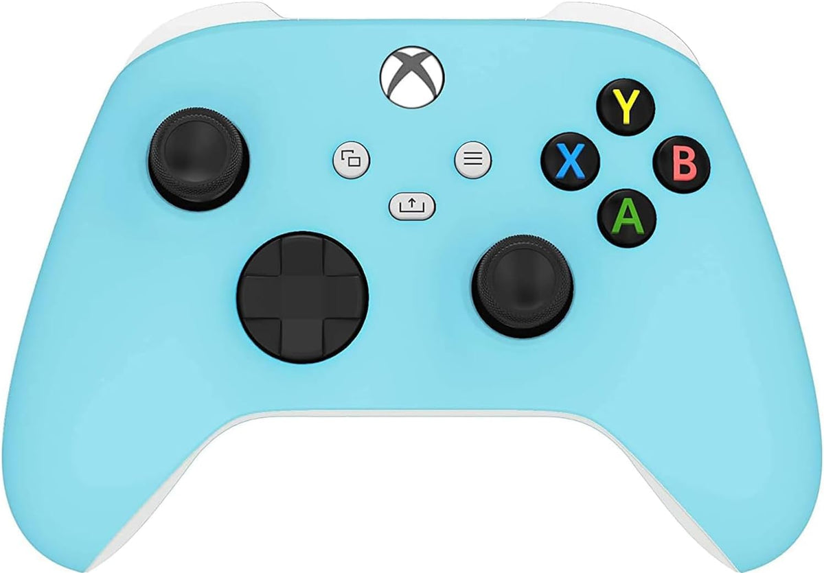 Wireless Controller for Microsoft Xbox Series X/S & Xbox One - Custom Soft Touch Feel - Custom Xbox Series X/S Controller (X/S Baby Blue)
