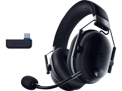 Blackshark V2 Pro Wireless PC Gaming Headset, 2.4Ghz, BT, Hyperspeed Wireless, 70Hr Battery, 320G, Black